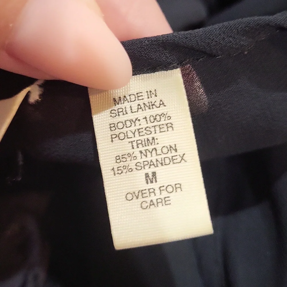 Victoria's Secret Black Lace Dress - Picture 12 of 13